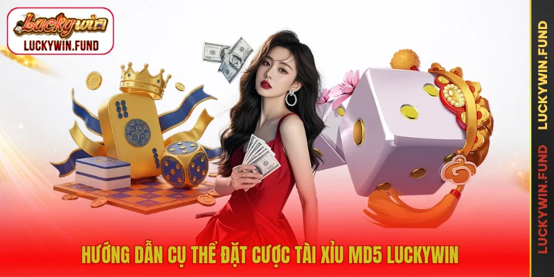 Hướng dẫn cụ thể đặt cược tài xỉu MD5 LUCKYWIN