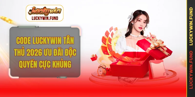 Code LUCKYWIN tân thủ 2026